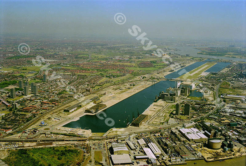 Royal Docks London 1990