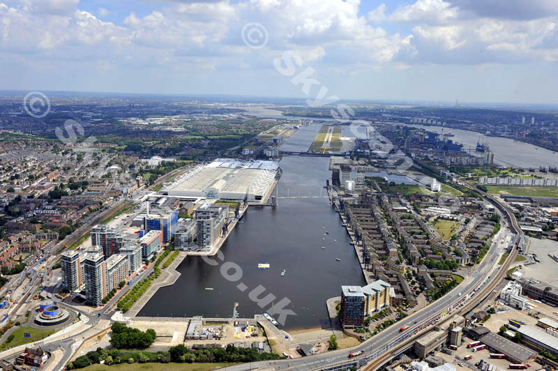 Victoria Dock London in 2009